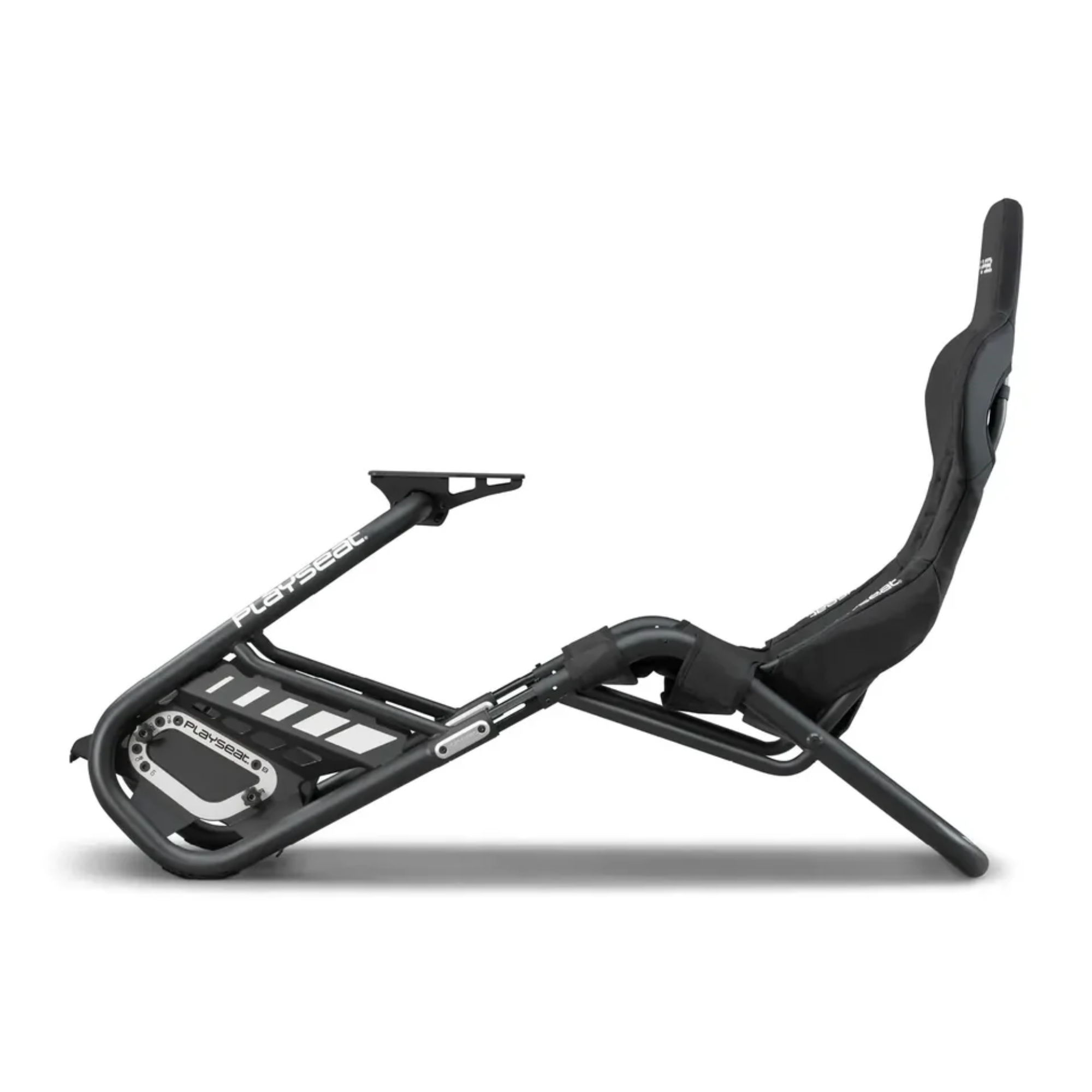 The black Playseat Trophy from Playseat from the side.