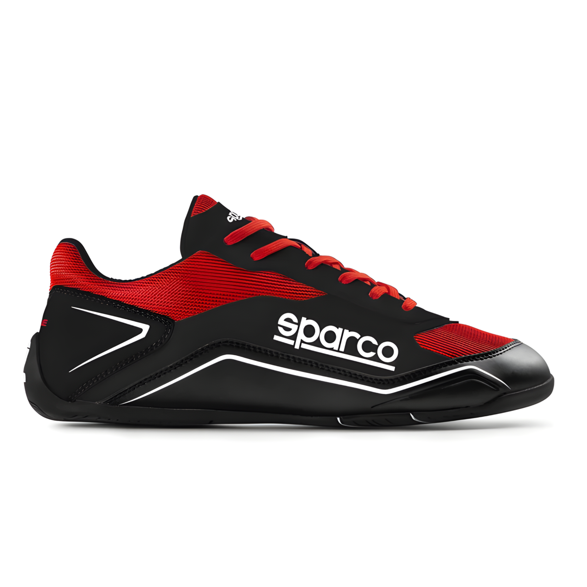 The black and red Sparco S-Pole Shoes from Sparco.