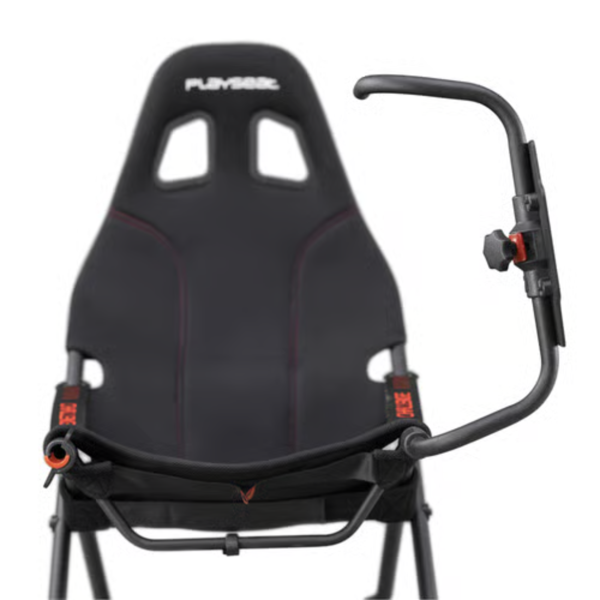 The Playseat Challenge Black ActiFit from Playseat showing the open cockpit.