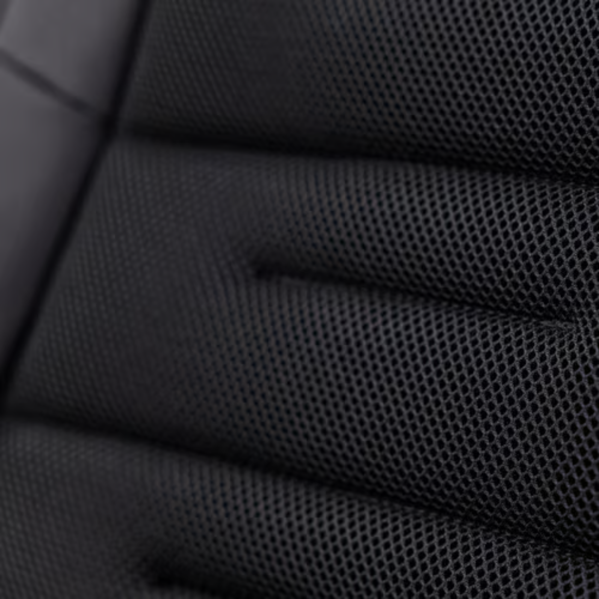 The black Playseat Trophy from Playseat close up.