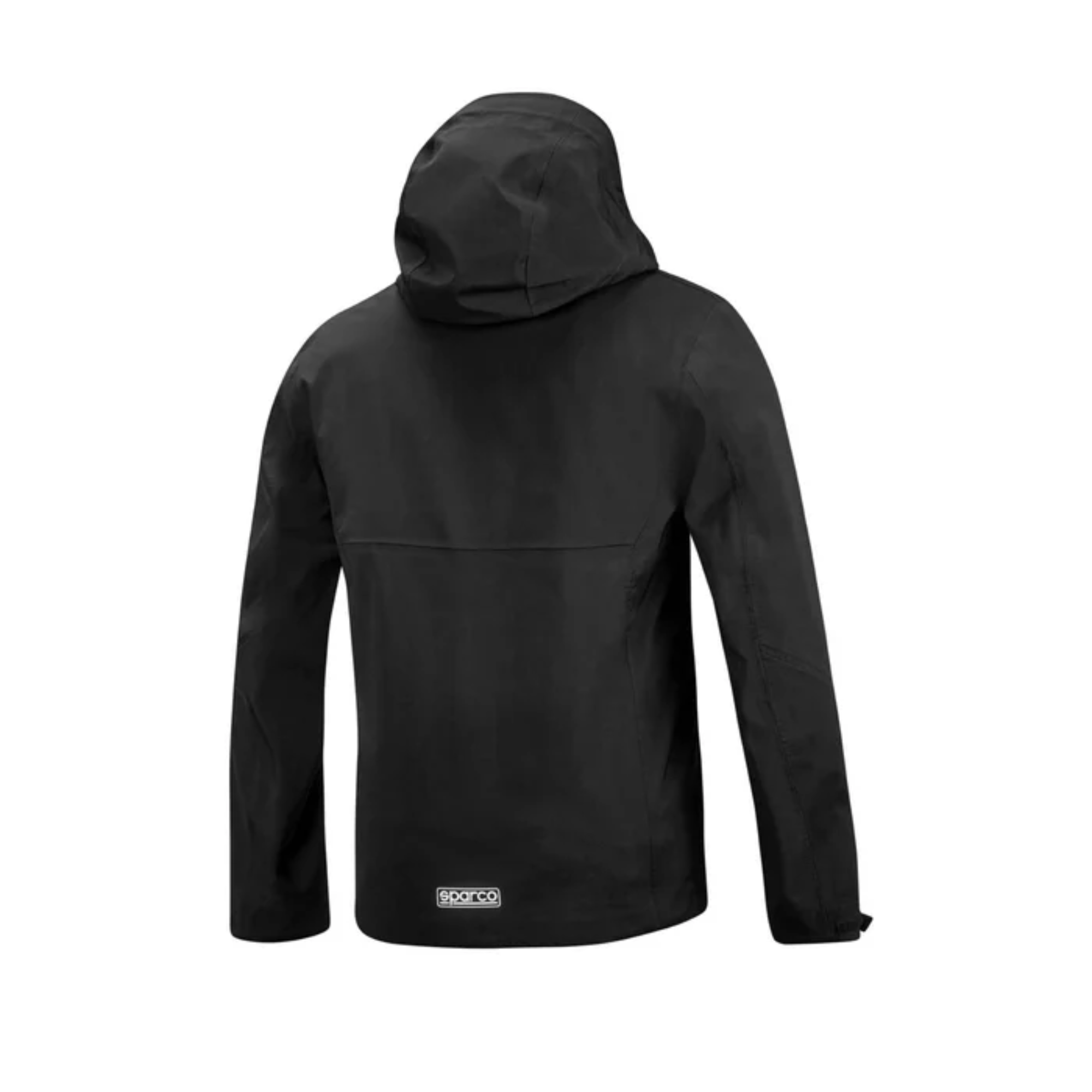 The back of the black Sparco 3 in 1 All-Season Jacket from Sparco.