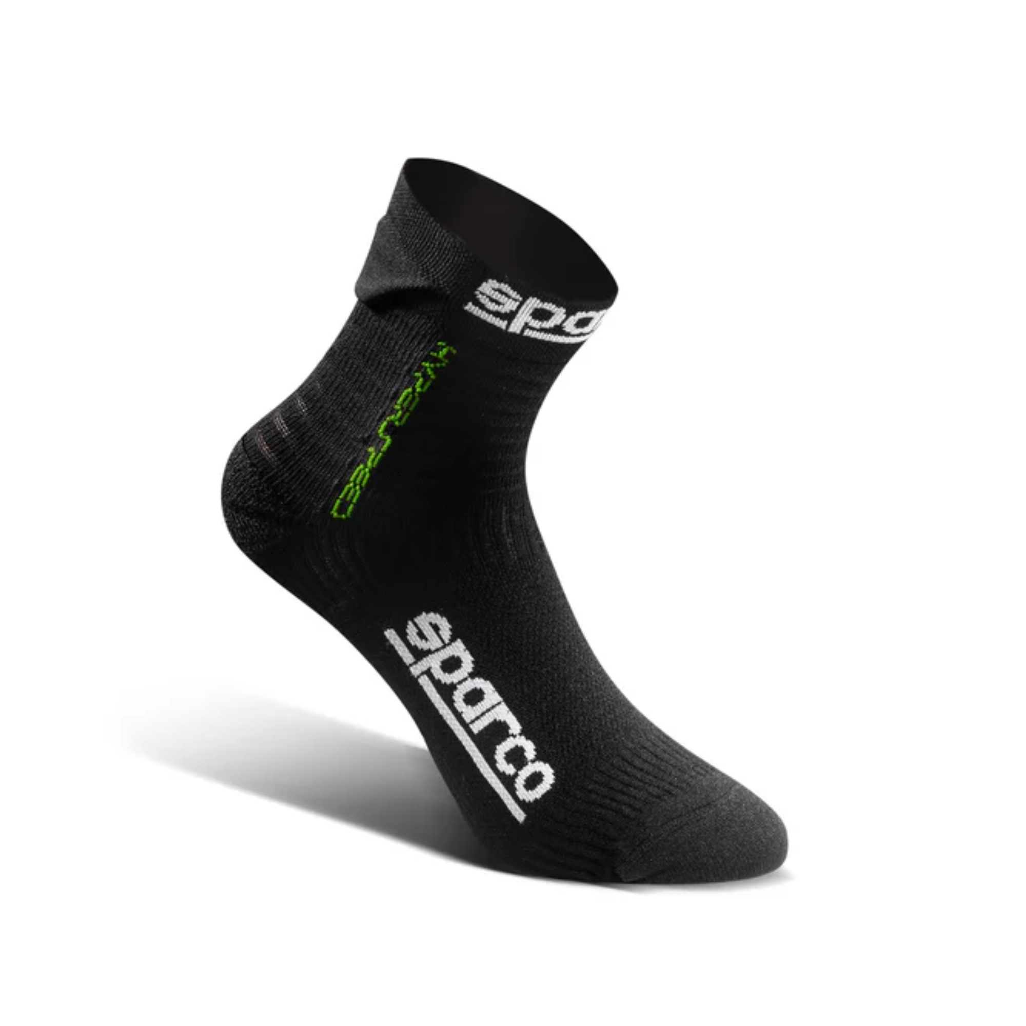 The black and green Sparco Hyperspeed Gaming Socks from Sparco.